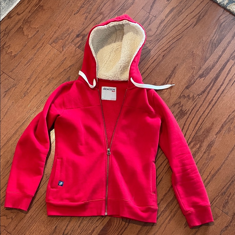 Denizen from Levi's Vibrant Red unisex Hoodie